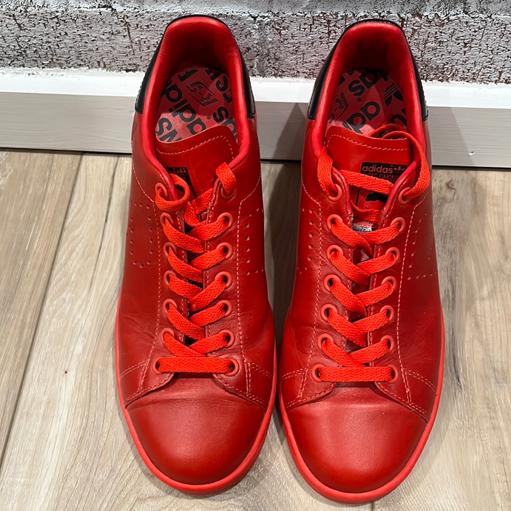 Raf Simons x Adidas Stan Smith Red Size 8